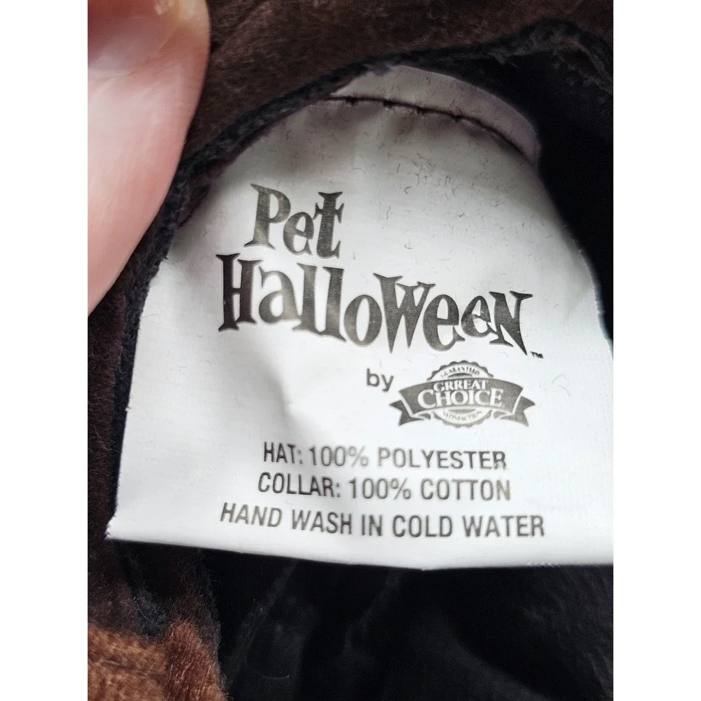 Pet Halloween Cowboy Hat &‎ Bandana Costume ~ Small Dog